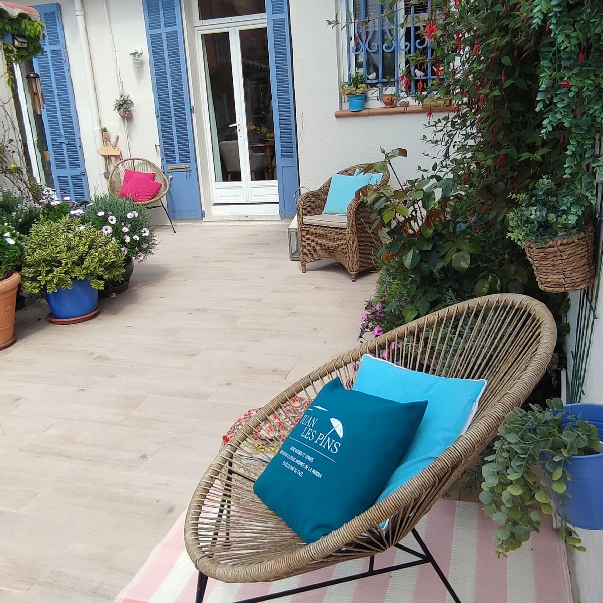 Juan Les Pins Plages Clim Wifi Maison Entiere Antibes Exterior photo